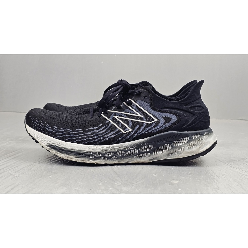 New Balance Fresh Foam X 1080 v14 Running Shoes‎ Mens 13 E Black White Sneakers